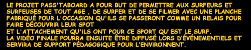 présentation texte du projet